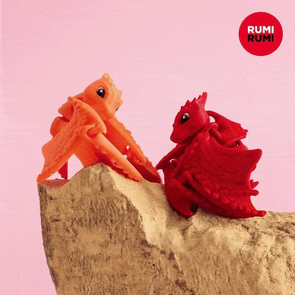 Flexi Articulated Baby Dragon