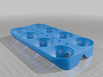 Double Golf Ball Holder / Desk Stand