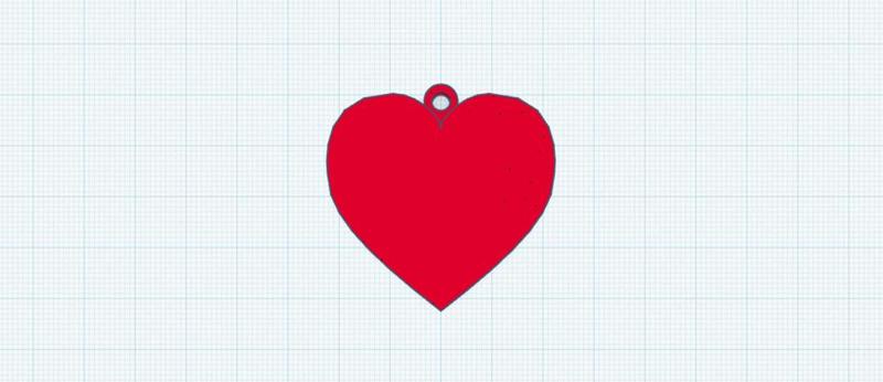 Chaveiro de Coração