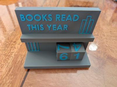 Books Read this Year book case