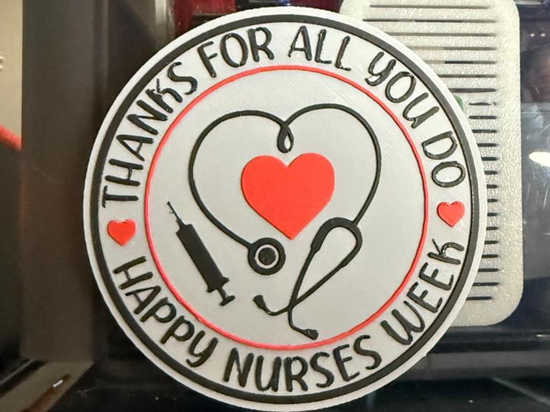 NURSES - THANKS FOR ALL YOU DO - HAPPY NURSES WEEK