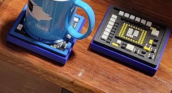 100mm Coaster Coaster for Sloped Surfaces
