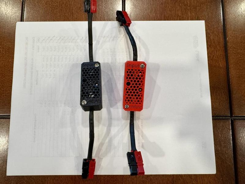 LM2596 Case w/Input and Output Labels