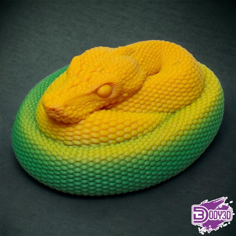 Coiled Snake