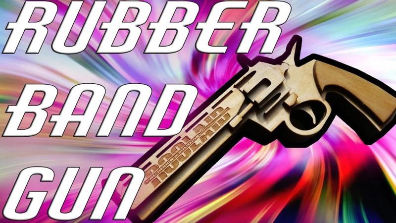 Plywood Rubber Band Gun