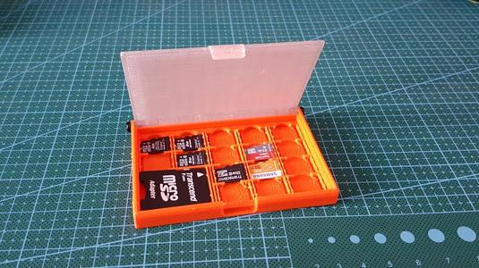MicroSD Card Box
