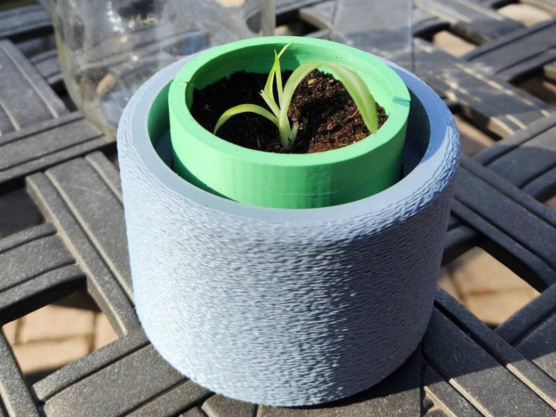 Mason Jar Greenhouse with Removable Seed Starter