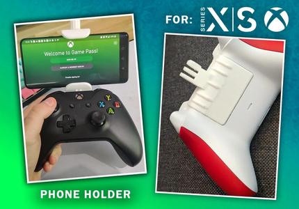 Xbox Series X/S Controller Phone Holder Battery Cover   