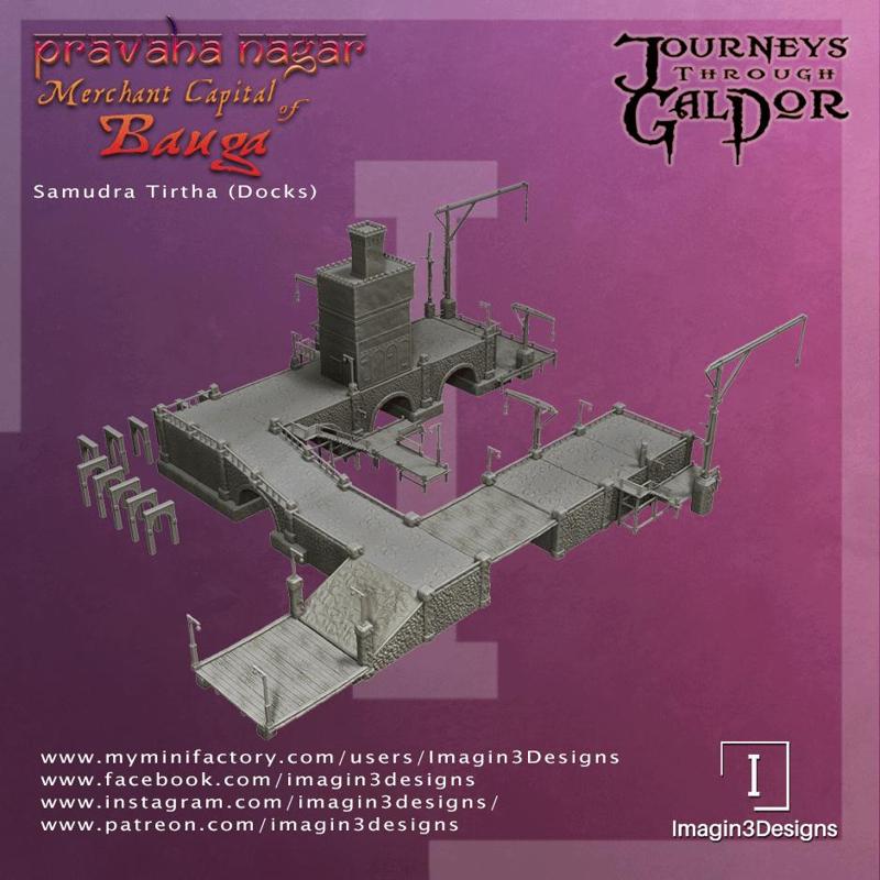 Samudra Tirtha - Docks and Dockmaster's Building