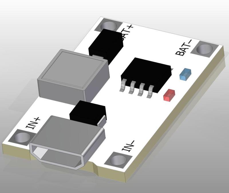 Charge Module for 2S Li-Ion 8.4v FM4256 / Модуль зарядки 8,4 в