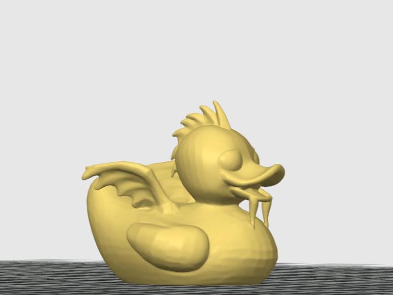 half dragon half duck 