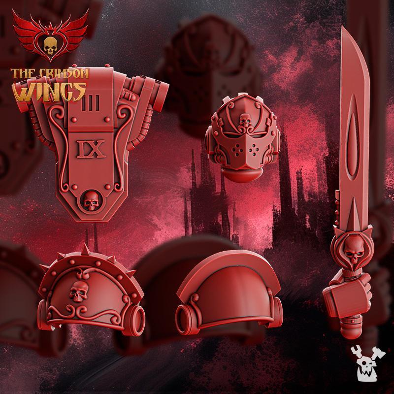 The Crimson Wings Free Bits Set