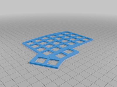 Irus keyboard plates