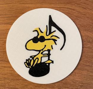 Woodstock Coaster / Music / Coffee / Drink / Hold