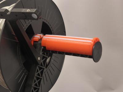 clip on glide pad for prusa  spool holder (updated 4mm version)