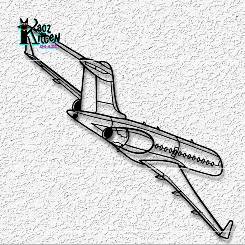 Airliner wall decor Aircraft wall art