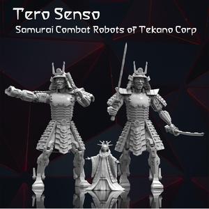Samurai Combat Robots - Modular Minis - Tekano Corp Collection