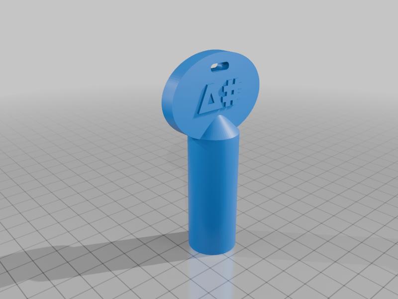 [Δ#] Triangle Key ø20