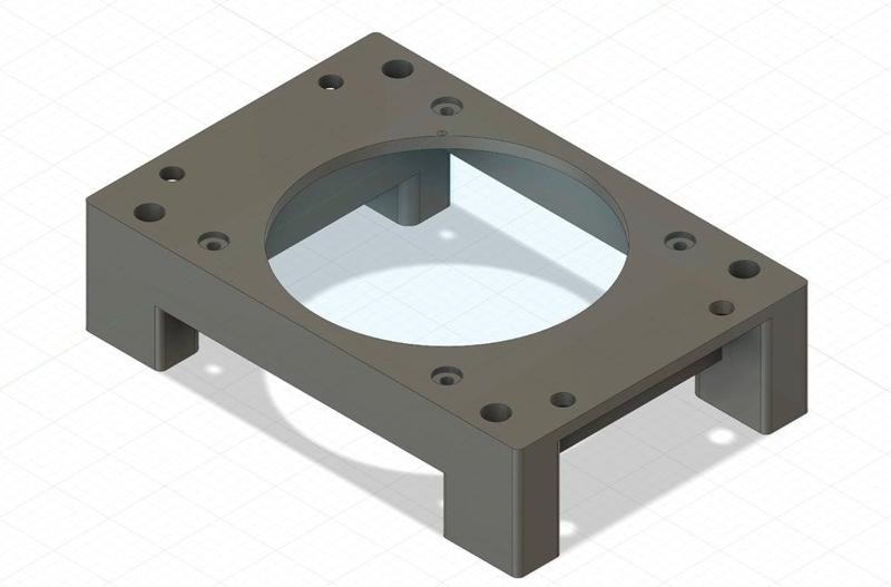 Victron fan cooling mount