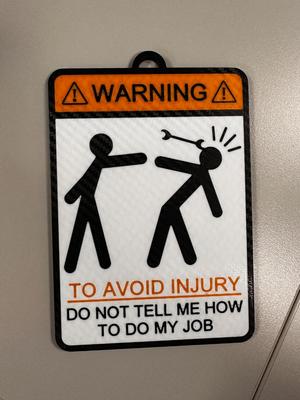 Warning Sign