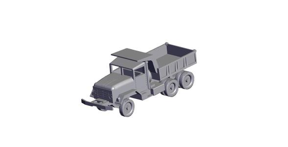 1/72 Scale M930 Dump Truck.stl