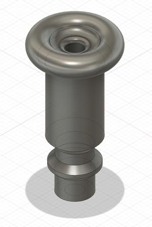 Air Compressor Quick Connect Balloon Adapter (for larger balloons)