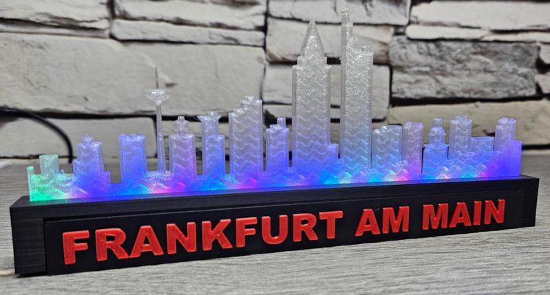 Frankfurt Skyline LED Lamp