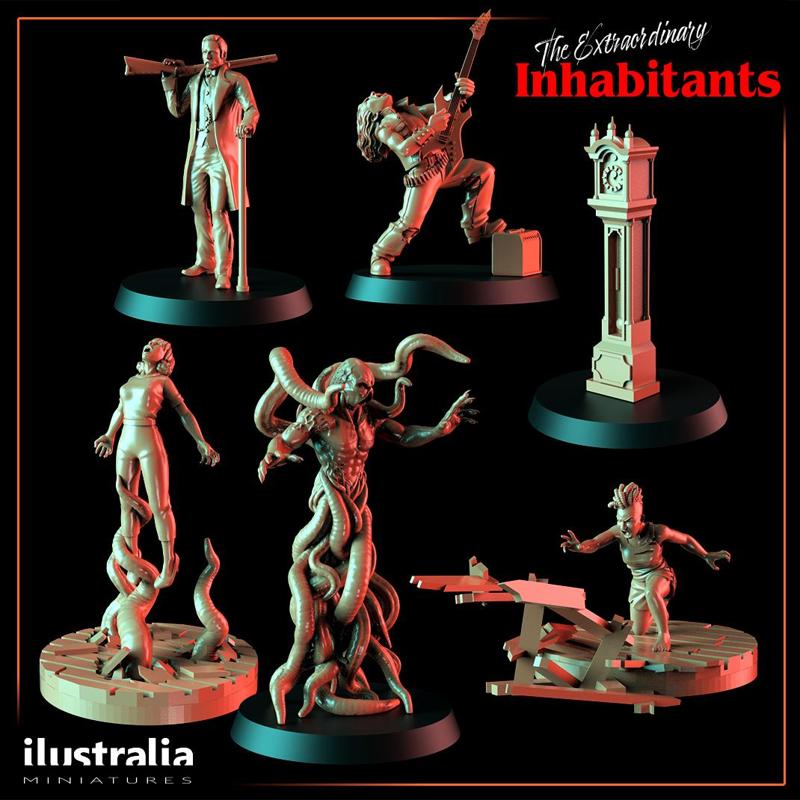 The Extraordinary Inhabitants - The Strange Claremont House