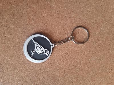 Bird 2 keychain