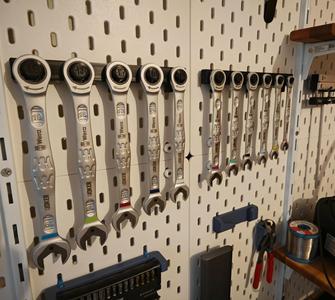 Skadis Wera Joker Wrench Holder 8mm to 19mm