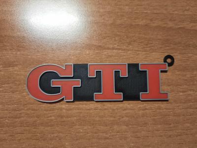 Volkswagen GTI Logo - Keychain
