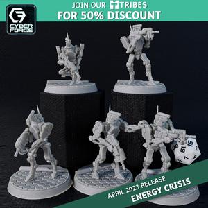Cyber Forge Energy Crisis Tacbots