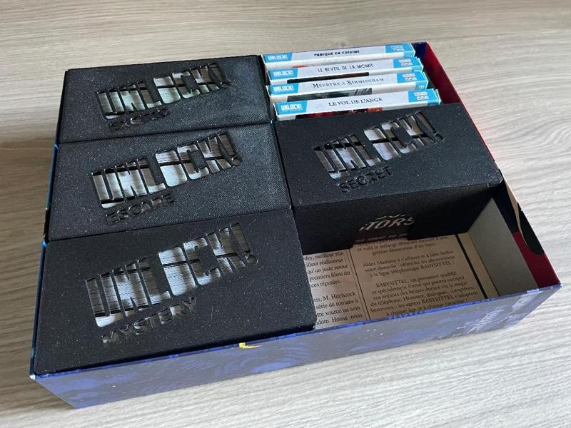 6-in-1 Unlock! Boardgame Insert   