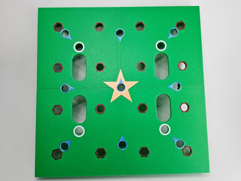 Square Foot Gardening - Garden Spacing Template