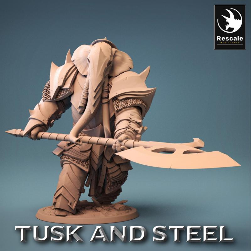 Loxodon Great Axe Attack