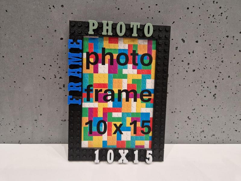 brick photo frame 10x15 LEG0