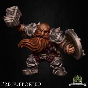 Tumnus Coldhug [PRE-SUPPORTED] Dwarf Fighter