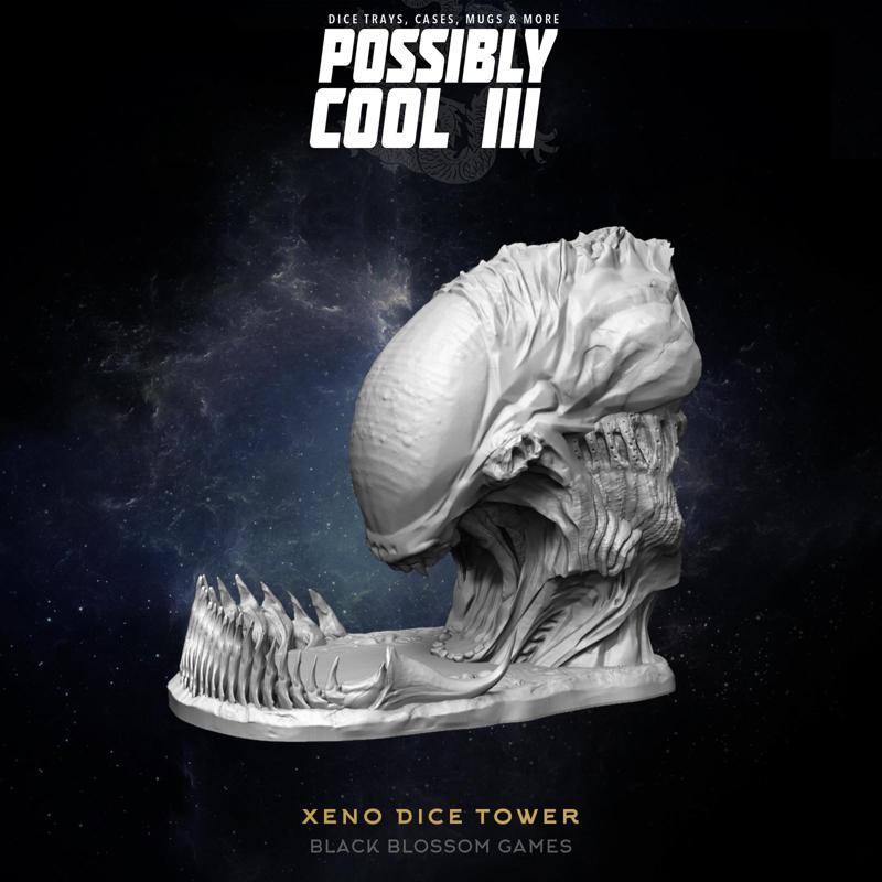 T3T01 Xeno Dice Tower :: Possibly Cool Dice Tower 3