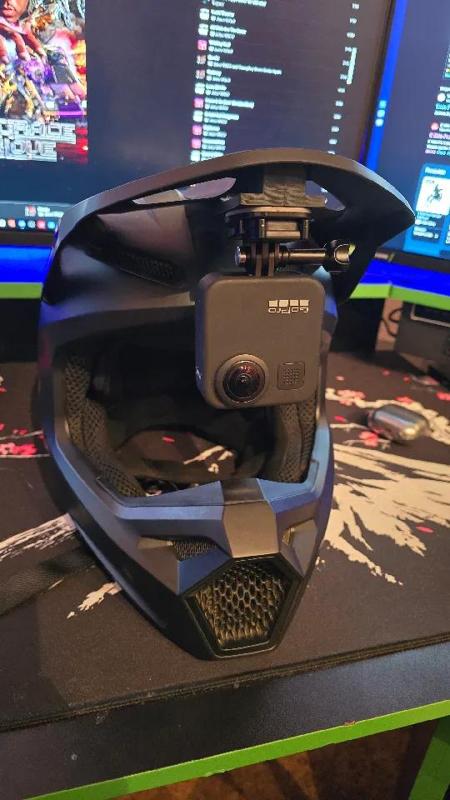 Fox V1 Visor GoPro Sticker Visor Mount   