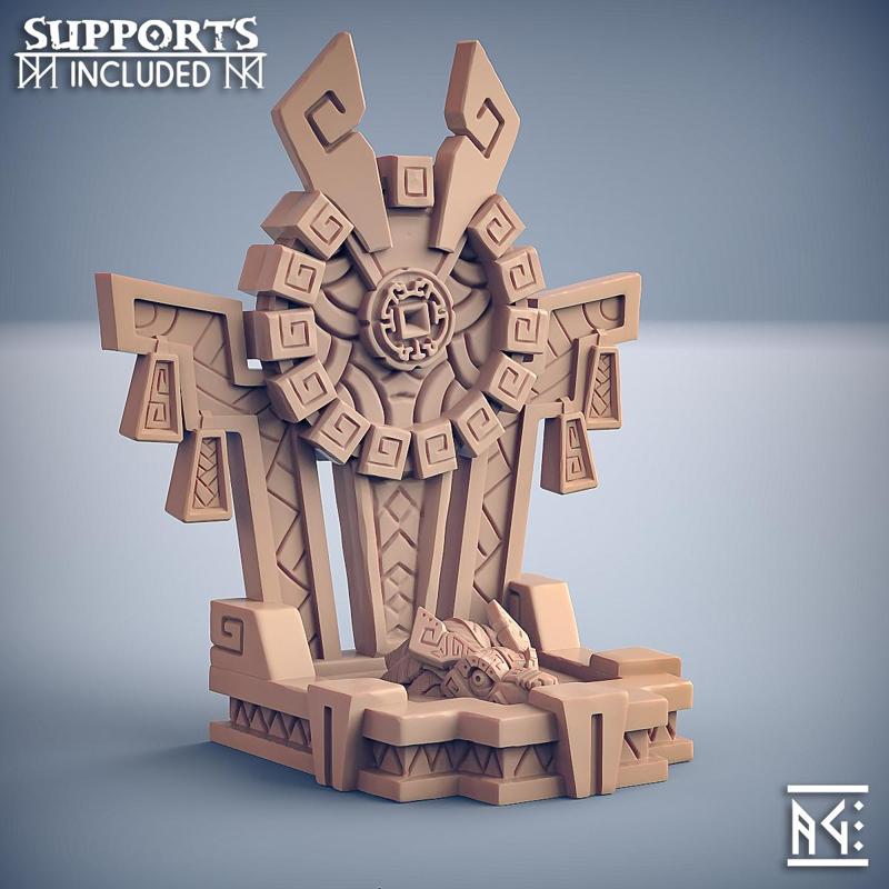 Goldmaw Lizards Shrine - Terrain Piece