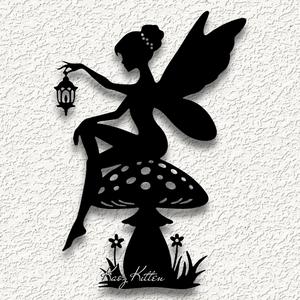 forest fairy mushroom l wall art home decorrn.stl