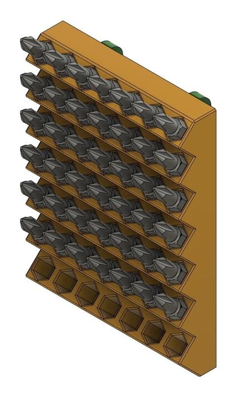 IKEA SKADIS 1/4 Bit Holder