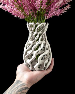 Chain Flower Vase by MODERN MACHINE