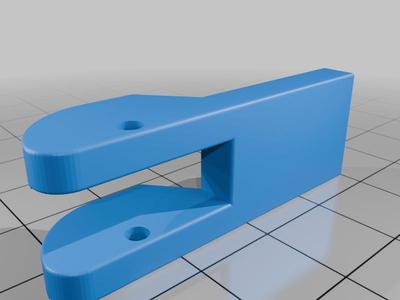 Gas lever for Spanish gas bottle fitting