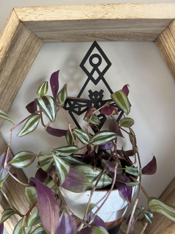Geometric Bee Plant Trellis