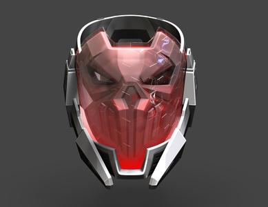 Marvel Rivals Punisher 2099 Mask