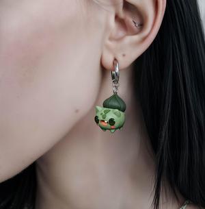 Poppy Monster Earrings 0001