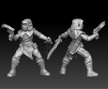 Elf with crossbow