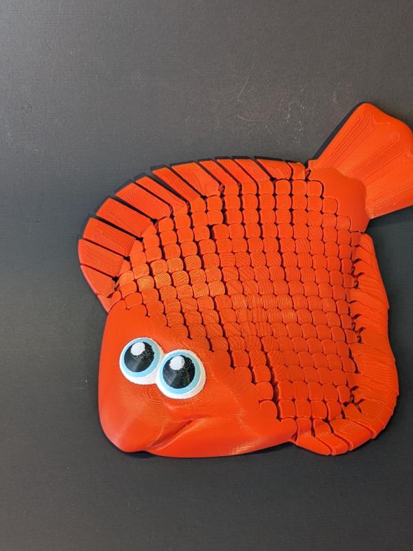 Floppy Flounder - Articulating Fish