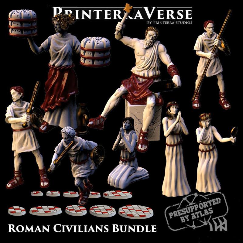 001 ROMAN Legendary Rome Civilians